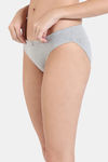 Zivame Anti-Microbial Low Rise Full Coverage Bikini Panty (Pack of 3) - Multicolor — thumbnail 12